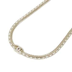 Chanel Pendant Necklace White Leather #246627C16B